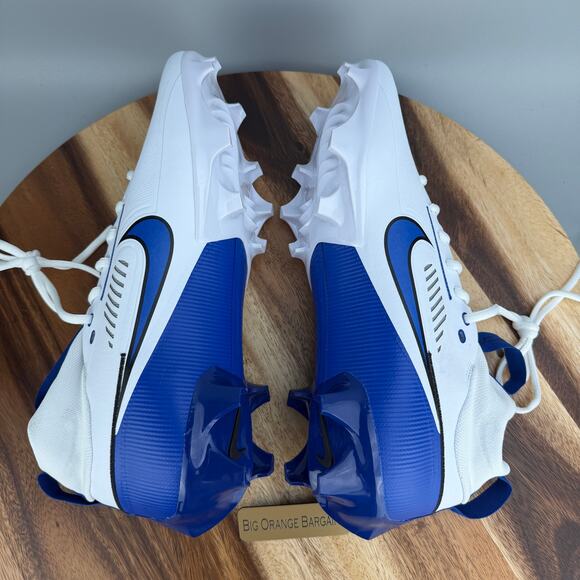Nike Vapor Edge Pro 360 2 TB White Blue Football Cleats NEW FN7759 Men\'s 12.5 main image 5